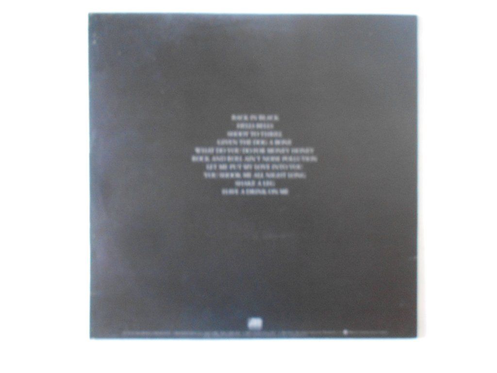 Vinyles: AC / DC  -  BACK IN BLACK – D'occasion à Bex par Giorgiob 1