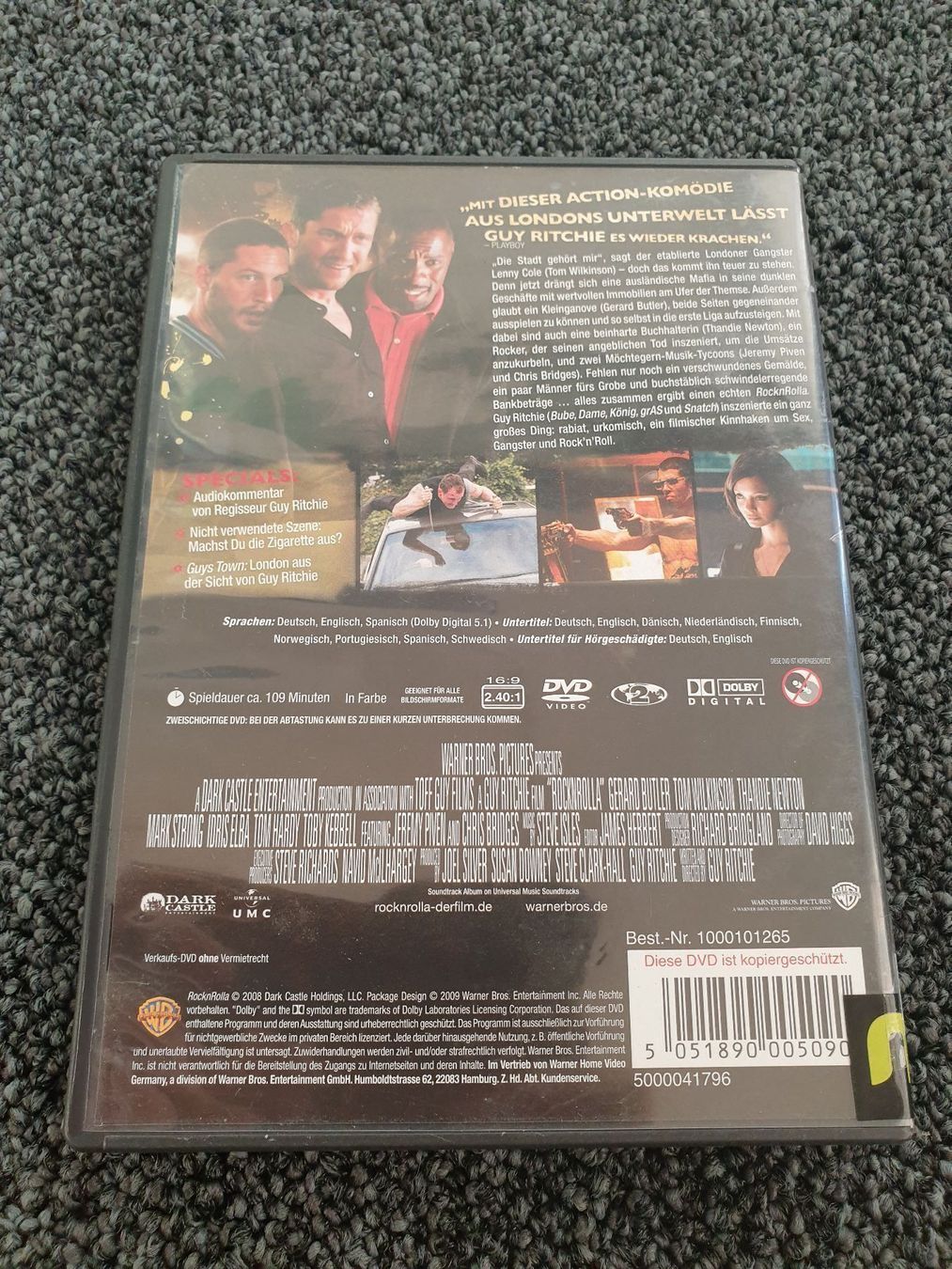 Tutti i DVDs: ROCKN ROLLA (4366) – Usato da Ruswil venduto da M71 1