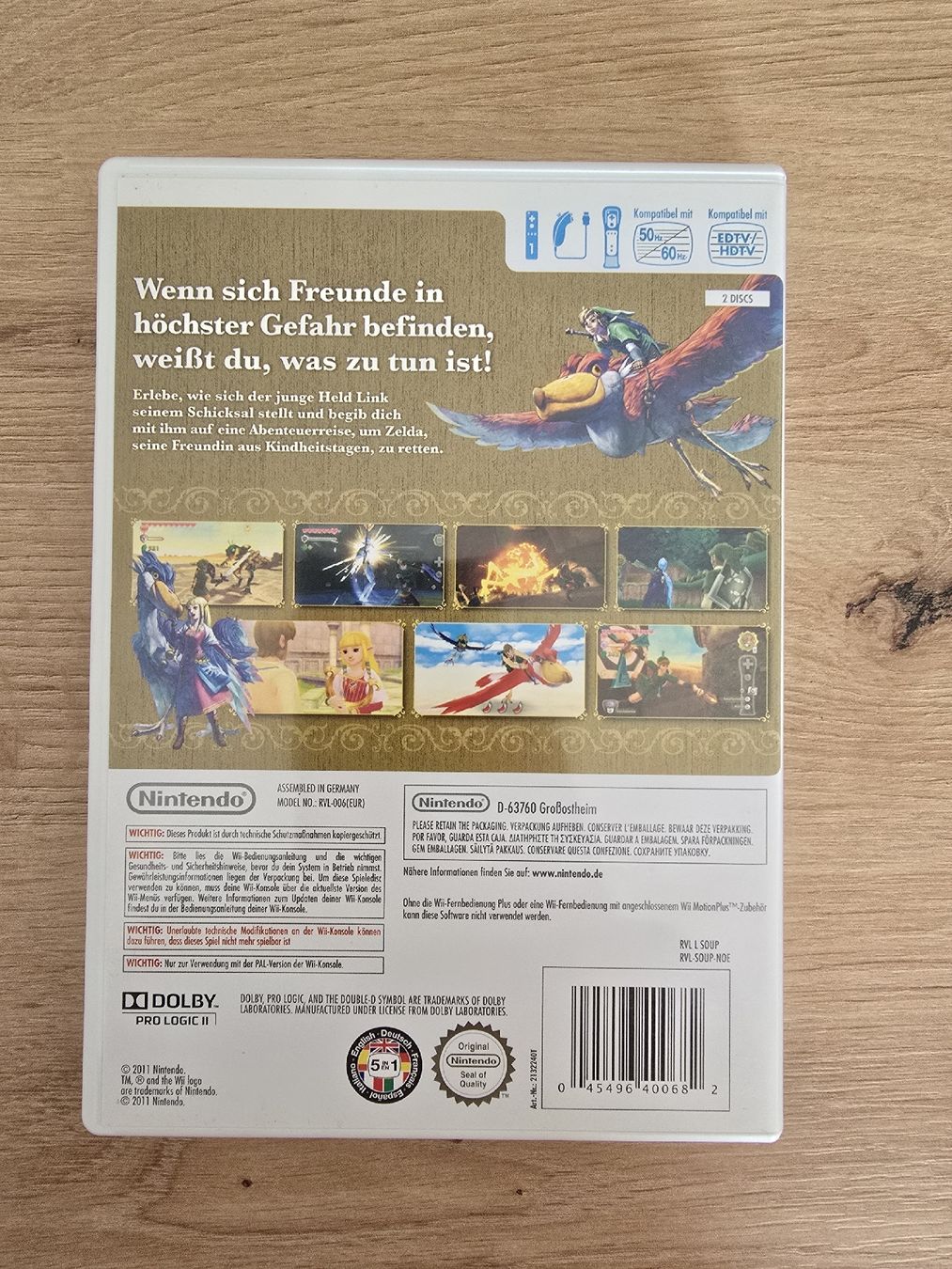 Nintendo Spiele: Zelda Skyward Sword Limited Edition Wii  – Gebraucht aus Chur von 1996hiphop 1