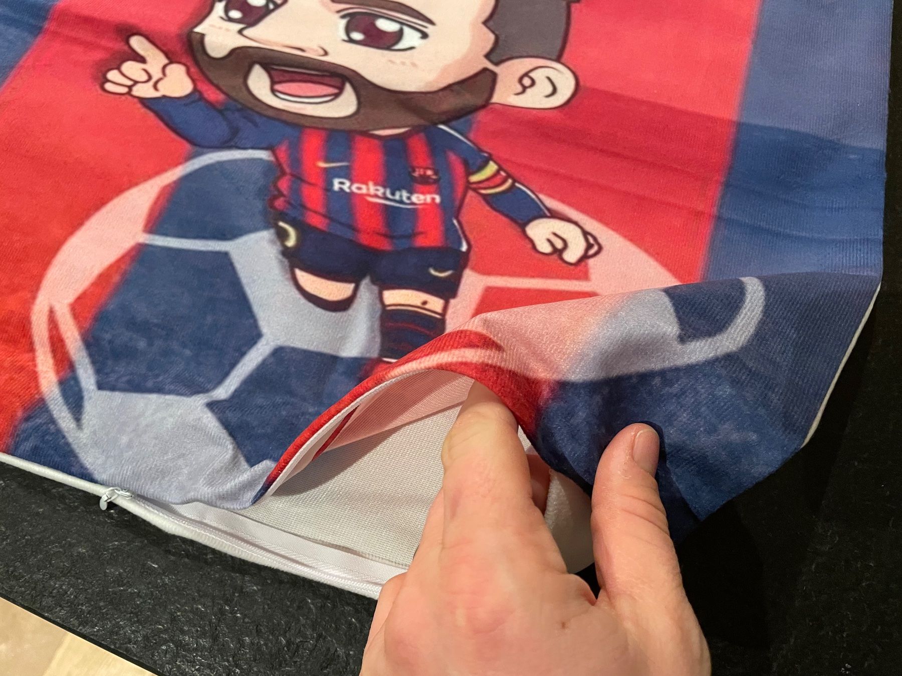 Biancheria da letto: Messi Kissenbezug – Nuovo e nell'imballaggio originale da Stäfa venduto da hokoatu 1