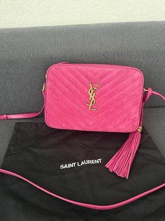 Saint Laurent Camera Lou Tasche - Rosa