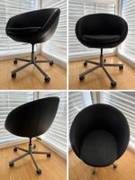  IKEA SKRUVSTA Drehstuhl in schwarze
