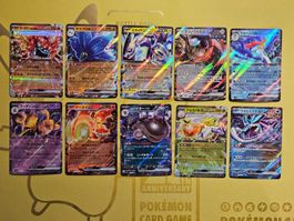 10 Pokemon Cards set RR - #1