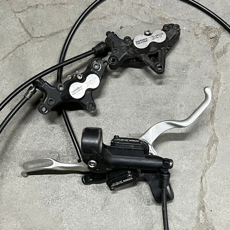 Hydraulische Scheibenbremse 4-Kolben Für Mountainbikes – Vorne 800 Mm, Hinten 1400 Mm