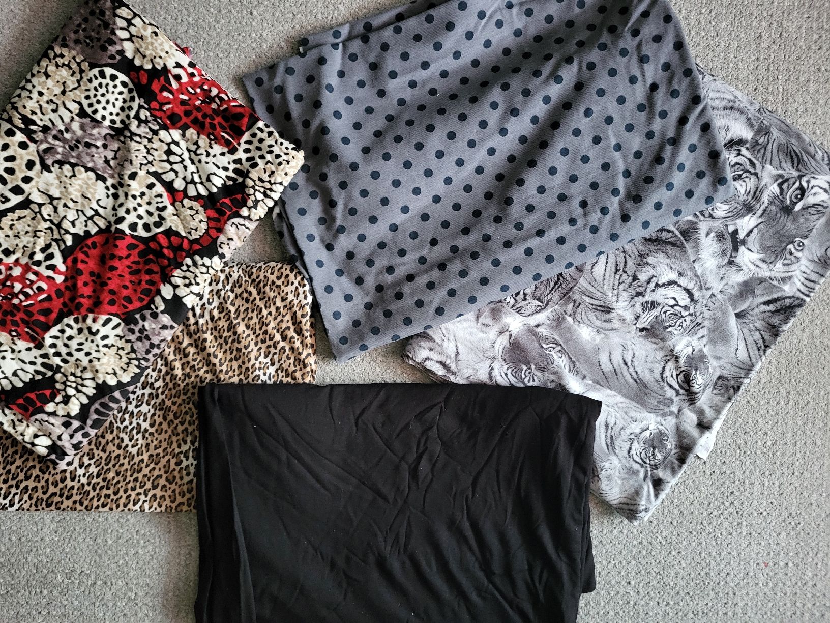 Tessuti: Jerseystoff – Nuovo (secondo la descrizione) da Seengen venduto da Esreja 7