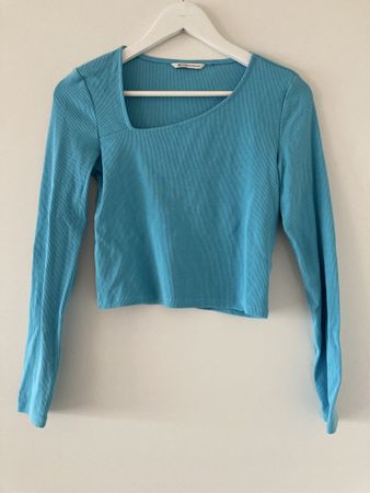 Langarmshirt Denim Tom Tailor blau guter Zustand