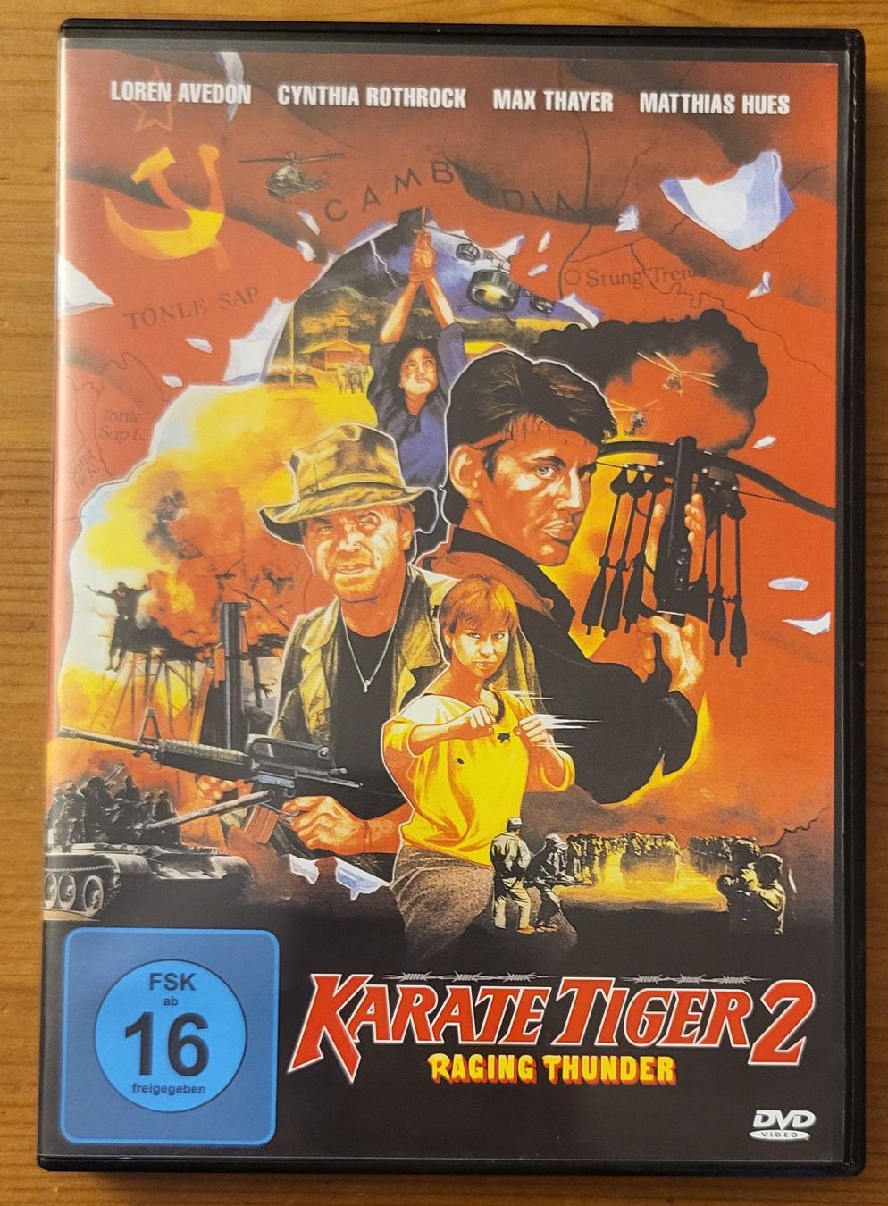 Tutti i DVDs: Karate Tiger 2 - Raging Thunder – Usato da Arlesheim venduto da Olikeller