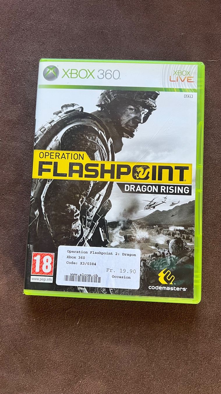 Microsoft Giochi: Operation Flashpoint 2: Dragon Rising - Xbox 360 Game – Usato da Schübelbach venduto da Dolly990_2