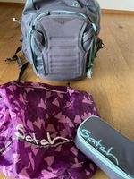 Satch Schulrucksack inkl. Etui und Regenhülle