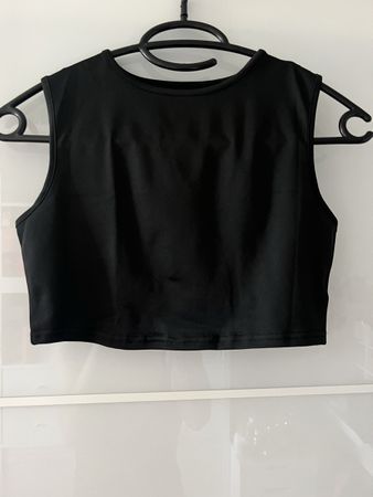 Top schwarz Grösse S