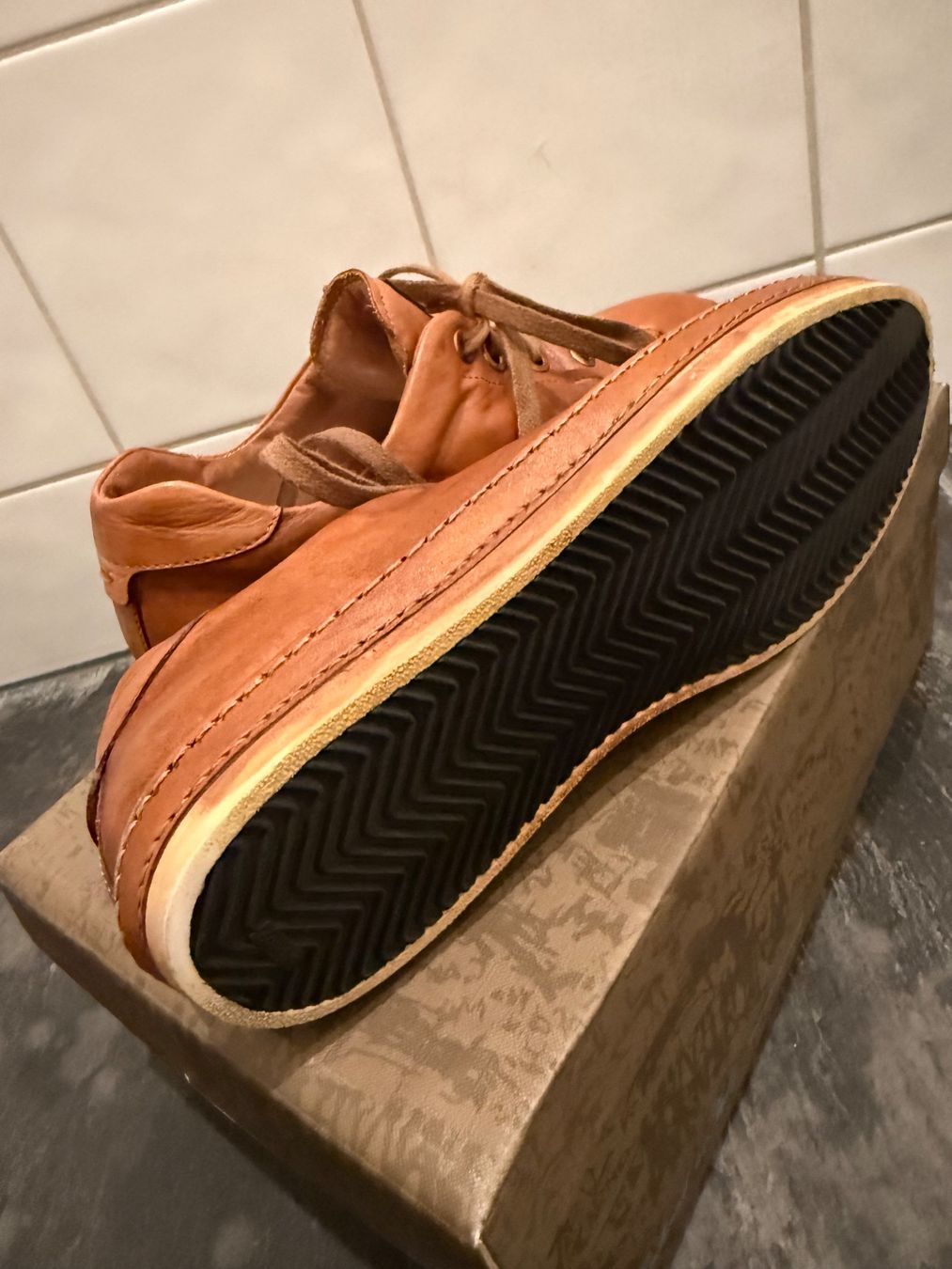 Moma Scarpe da uomo: Moma Sneaker braun Gr. 40 – Usato da Chur venduto da spicebone 5