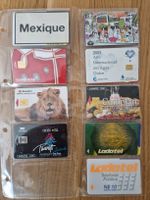 Collection de cartes téléphoniques Ladatel Mexique 50 et +