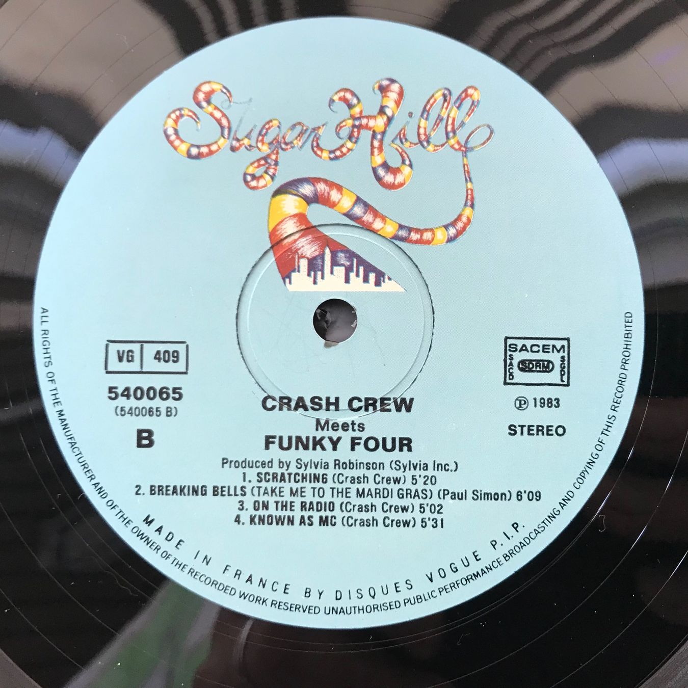 Dischi in vinile: Crash Crew Meets Funky Four – Usato da Aesch BL venduto da BlueMusicRecords 3