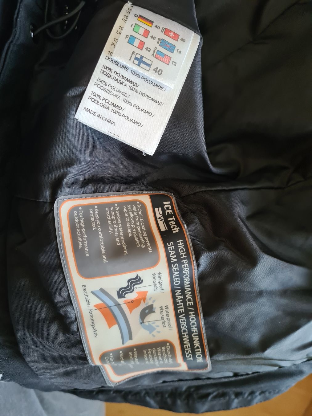 Icepeak Giacche: Regen Jacke ICEPEAK Grösse 40 Schwarz  – Usato da Horw venduto da Mirii91 3