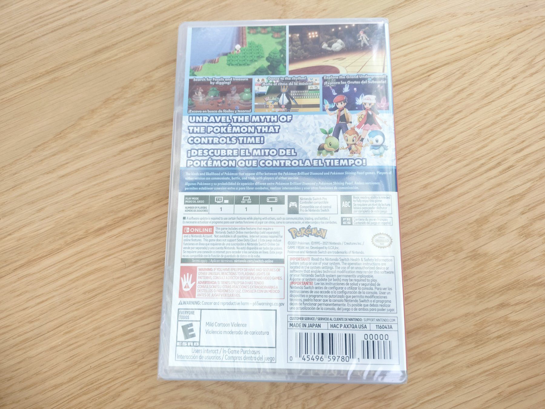 Nintendo Giochi: NEU Nintendo Switch Pokemon Brilliant Diamond – Nuovo e nell'imballaggio originale da Wil SG venduto da kaizzen 1
