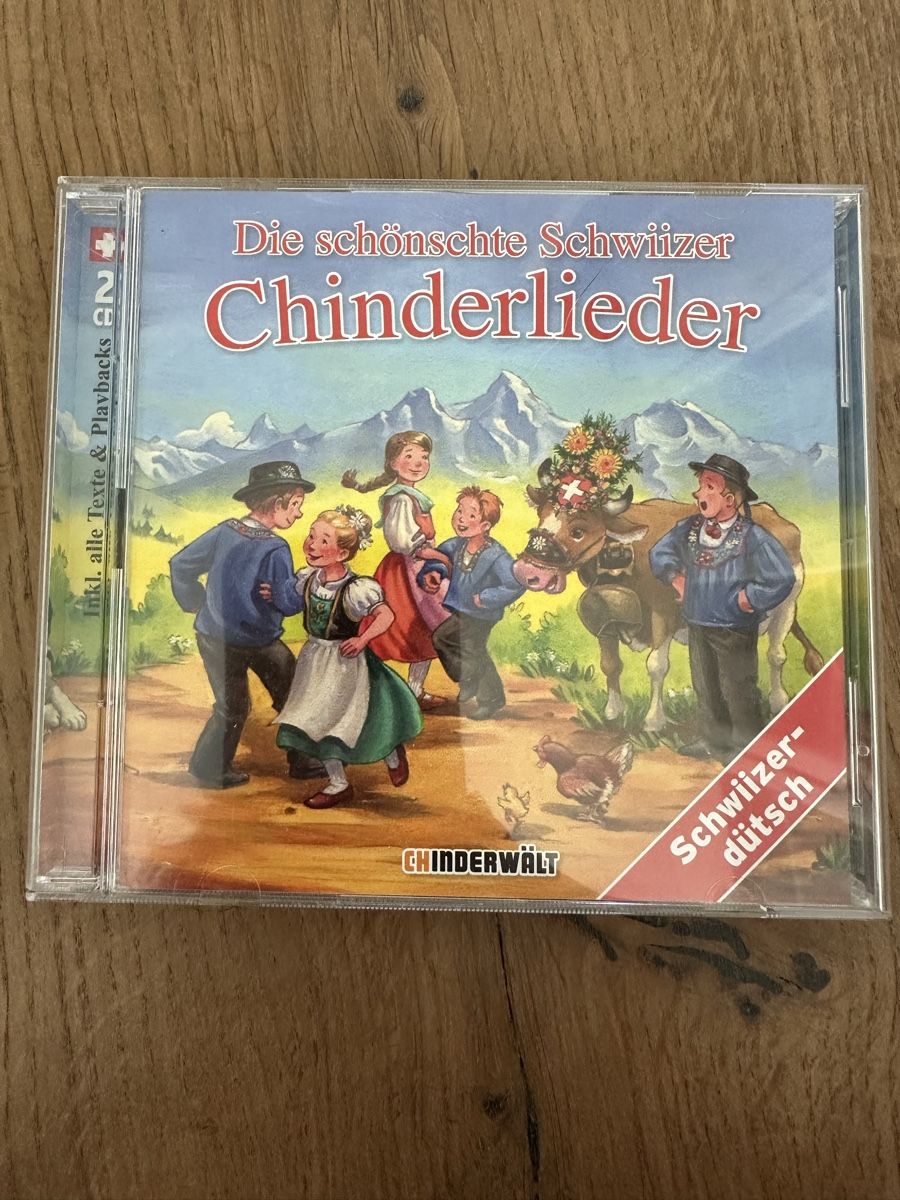 CDs: Die schönste Schwiizer Chinderlieder CD – Gebraucht aus Buchs SG von pessego2008