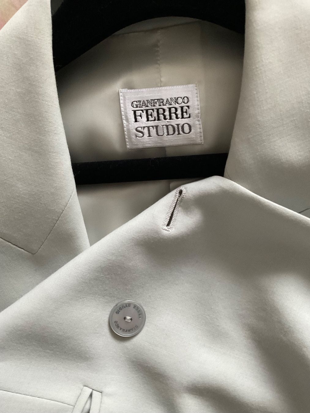 Gianfranco Ferre Giacche: Gianfranco FERRE STUDIO Blazer Gr 38, it 44 Pastellfarbe – Nuovo (secondo la descrizione) da Urdorf venduto da alda02 3