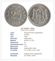25 PARA 1920