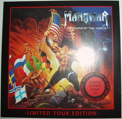 CDs: Manowar, Warriors Of The World - CD Shape – Neu (gemäss Beschreibung) aus Oberentfelden von  1