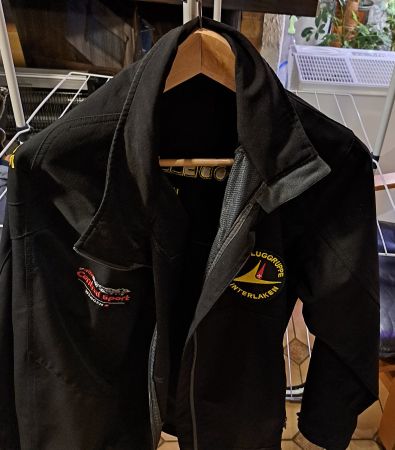 Softschelljacke - Modellfluggrupe Interlaken - 1x Getragen