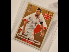 Lewandowski Panini WM 2022 Extra Sticker