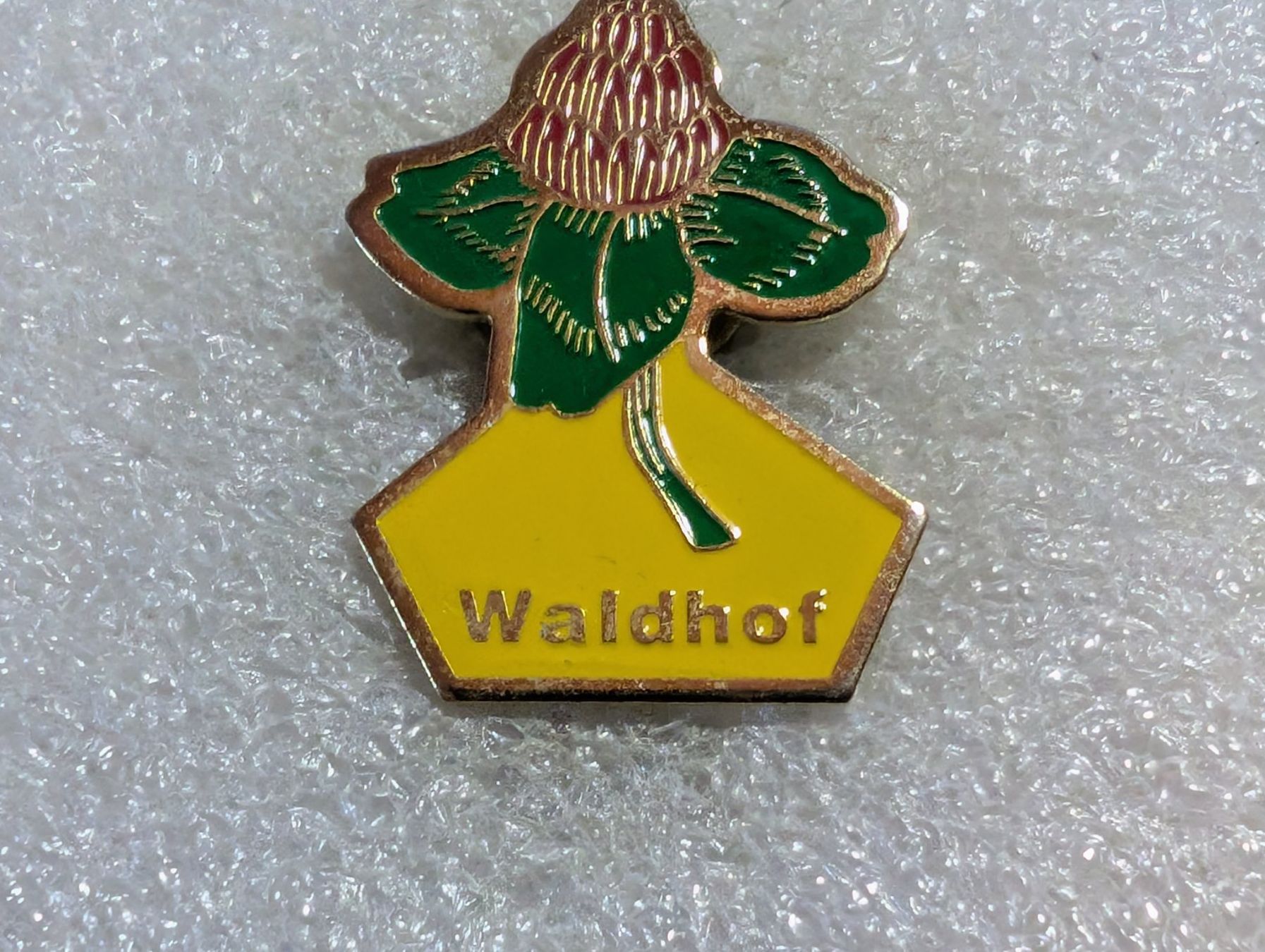 Placchette & Badge: Ansteckpin 131: Waldhof – Usato da Oppligen venduto da Pin-Fall-Shop