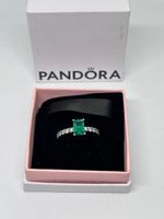 Anello Punto Luce Verde Pandora Misura 50 in Argento 925