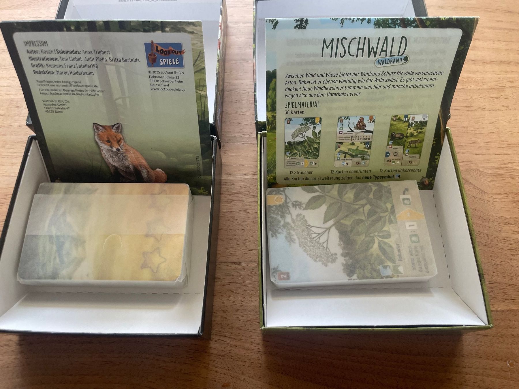 Giochi: Brettspiel - Mischwald - Erweiterungen – Nuovo e nell'imballaggio originale da Winterthur venduto da fishkopp 1