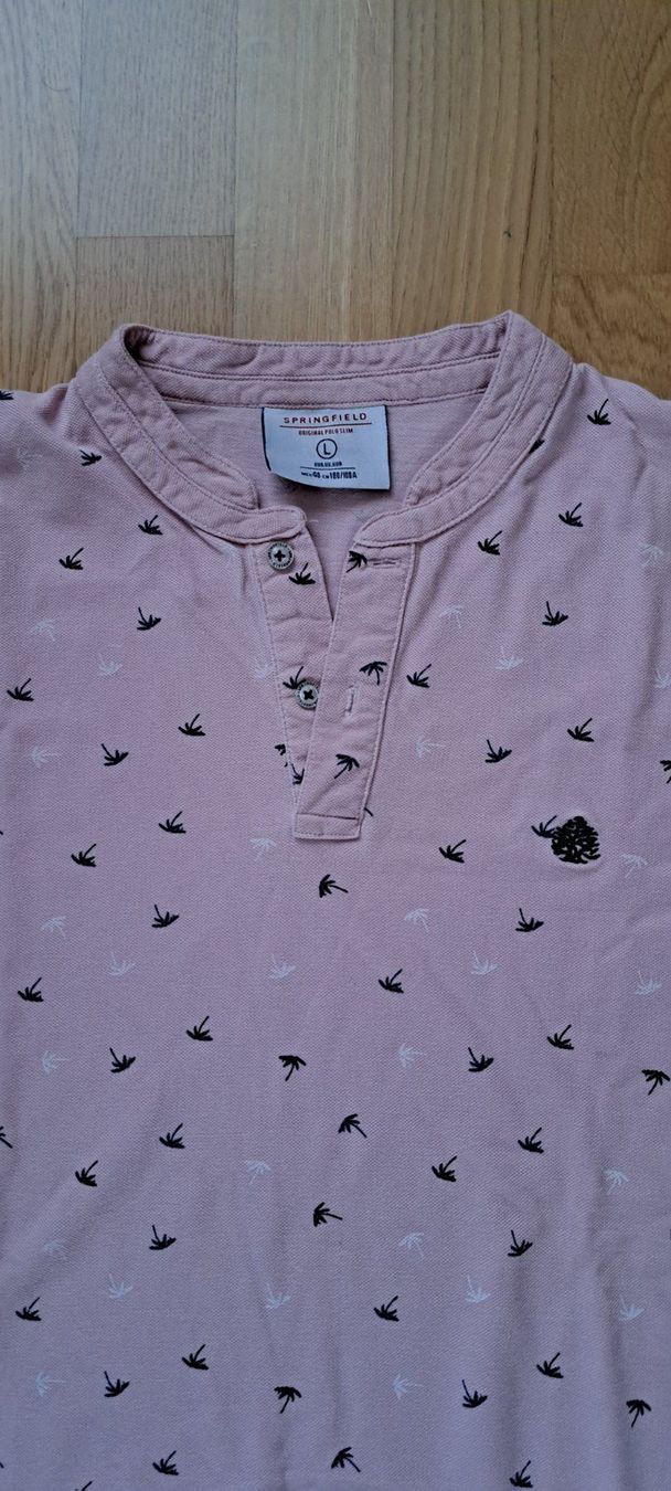 Magliette Polo: Springfield, polo rose – Nuovo e nell'imballaggio originale da Lussery-Villars venduto da pousinete02 2