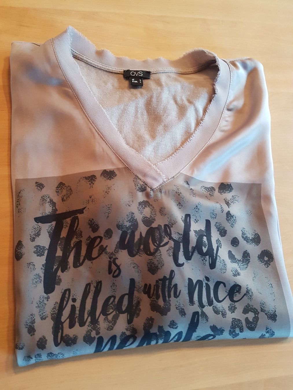 T-Shirts: T-shirt taille L marque OVS – Gebraucht aus Villiers von san_jn5w