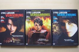 Millenium (Trilogie) Stieg Larsson  > Deutsch & Schwedisch <