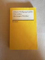 Die leiden des jungen Werther (Deutsch)