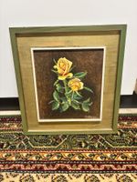 Rosenbild auf Holz