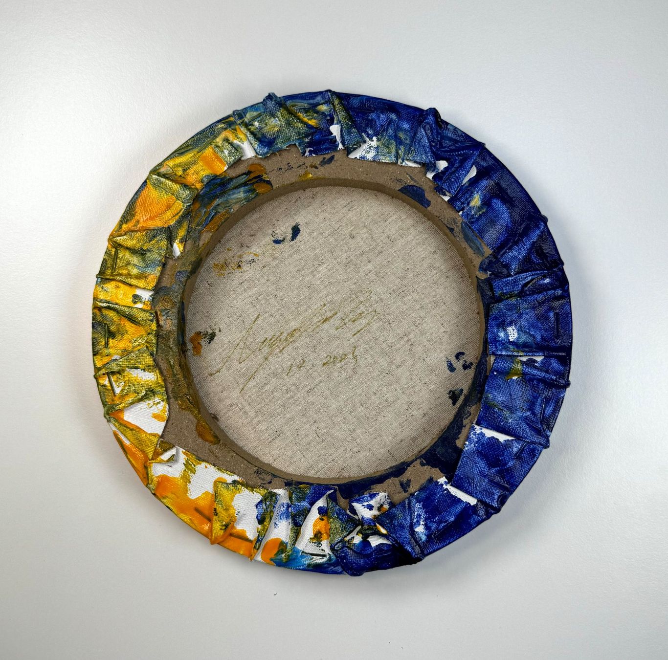 Dipinti: Acryl-Flüssigmalerei, kreisförmig – Usato da Schlieren venduto da MayaSheng1983 2