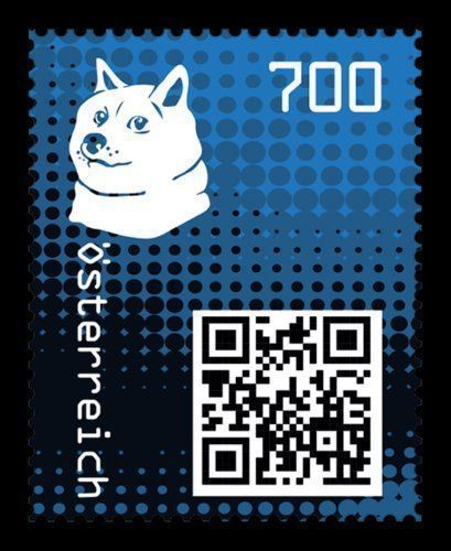 Tous les timbres: Crypto Stamp 2.0: DOGE IN BLAU – Neuf (Voir description) à Dagmersellen par dribbeldrago10