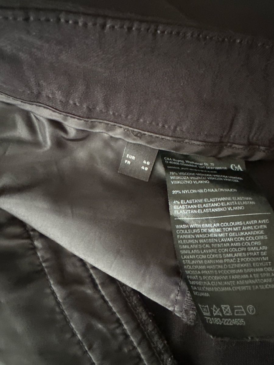 Pantaloni: Zwei Paar Hose C&AGr 46 – Usato da Volketswil venduto da Sina008 1
