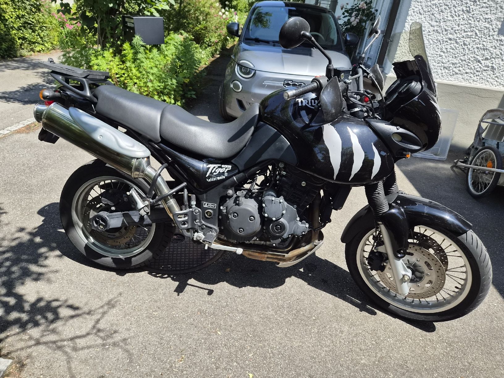 Triumph Enduro: Triumph Tiger 955i schwarz – Usato da Thun venduto da Maerger