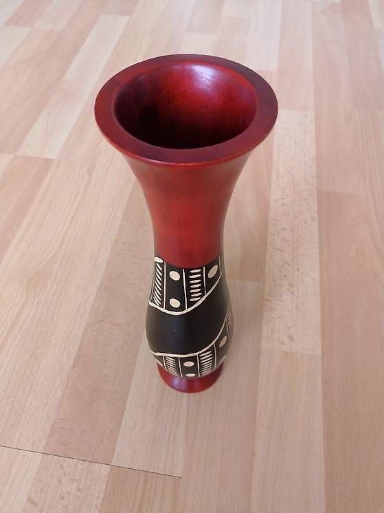 Vasi & Recipienti: Holzvase aus Thailand – Usato da Rothenburg venduto da RaSab 1