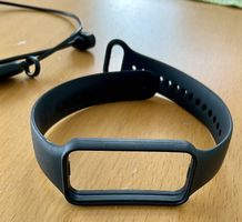 Cinturino di ricambio e cavo per Amazfit band 7 – nero!