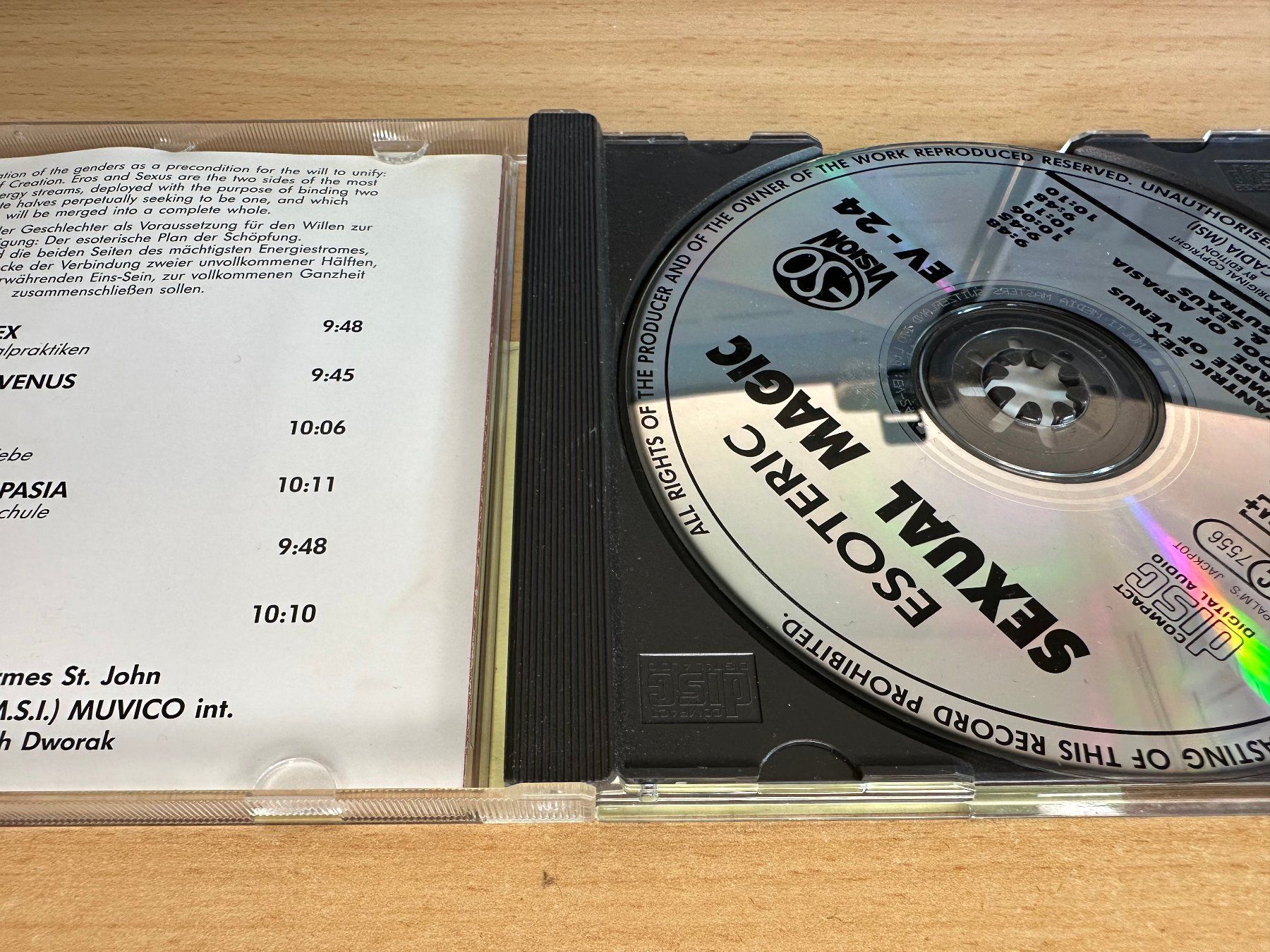 CD: Hermes St. John – Sexual Magic – Usato da Rikon im Tösstal venduto da Alpenmutz 2