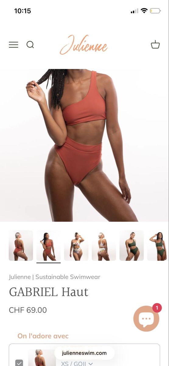 Costumi da bagno & Bikini: Maillot de bain Julienne taille comme neuf! – Usato da Cressier NE venduto da leiestla 3