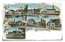 Gruss aus Bütschwil (SG) Toggenburg - Lichtensteiger um 1900