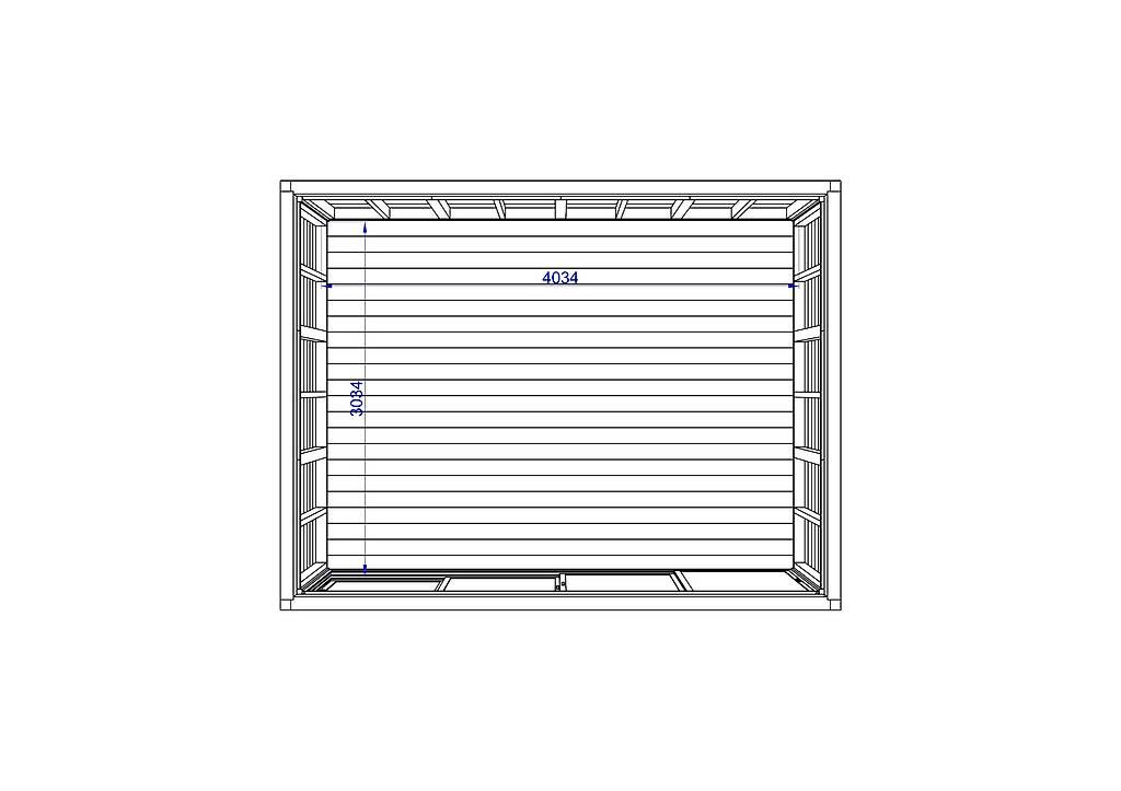 Casette da giardino & serre: Gartenhaus-Lounge, DIY Würfel 3mx4m – Usato da St. Gallen venduto da Spa_at_Home911 6