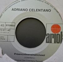 Vinyl-Single Adriano Celentano - Prisencolinensinainciusol