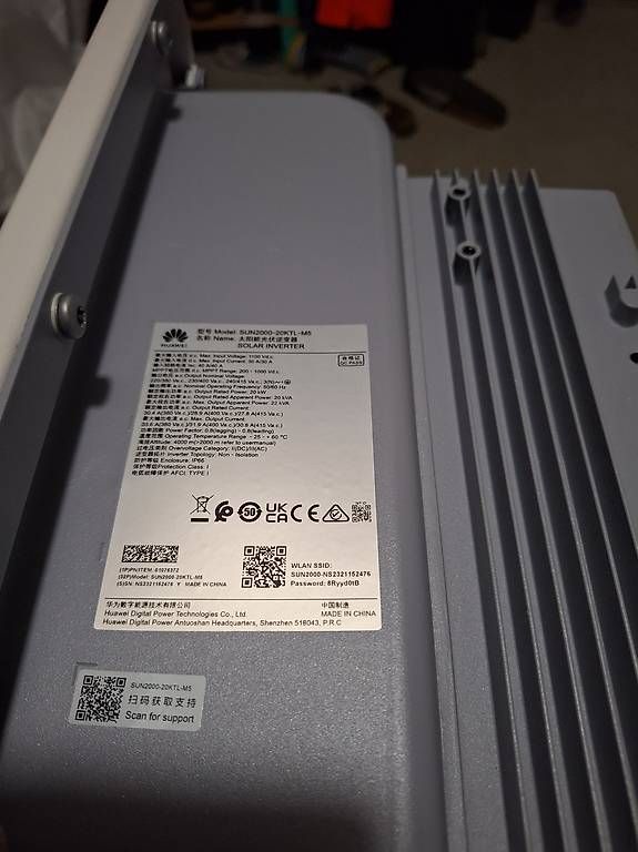 Inverter: Huawei Wechselrichter SUN2000-20KTL-M5 – Usato da Herznach venduto da Lord-X 1