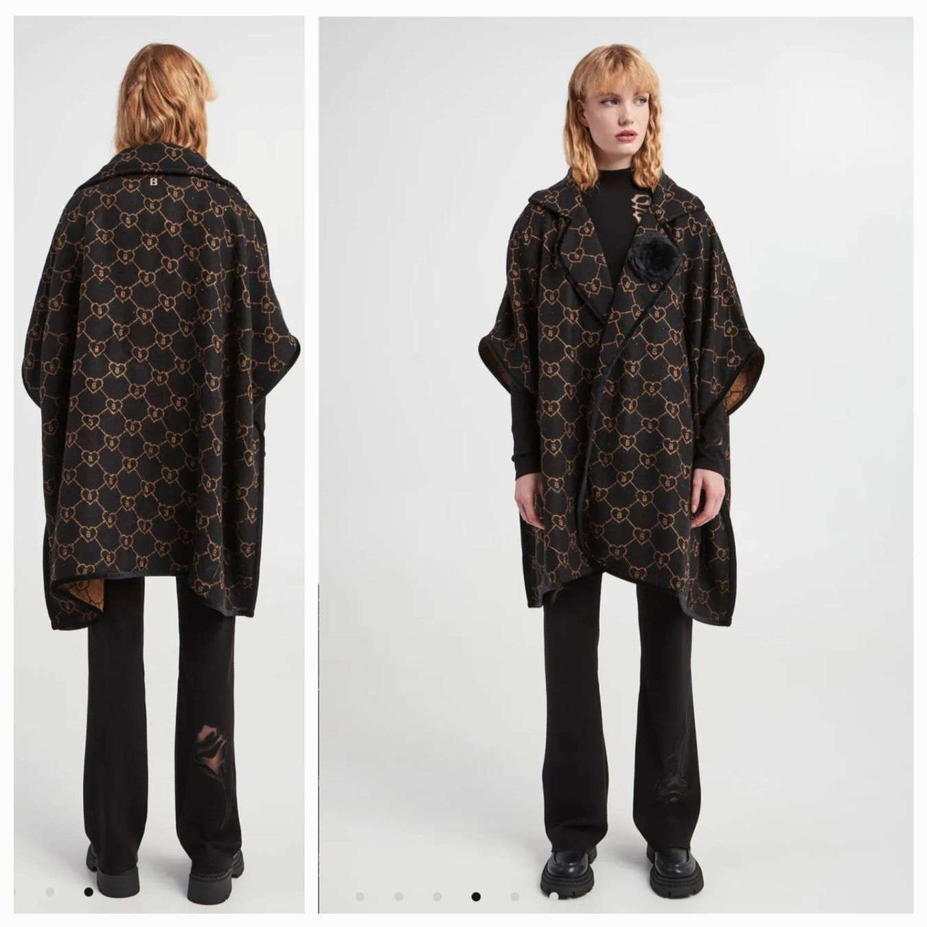 Jacken: Oversize-Poncho mit Strasssteinen – BLUGIRL – Neu (gemäss Beschreibung) aus Rorschacherberg von Olgamedved 9