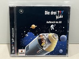 Die drei ??? Kids - Aufbruch ins All - CD - Top Zustand!