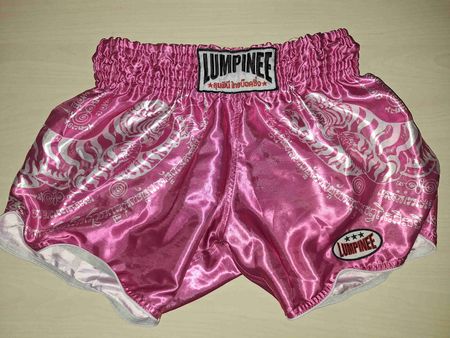 Pink Lumpinee Muay Thai Shorts - Training, Kampf, Gr. L/XL