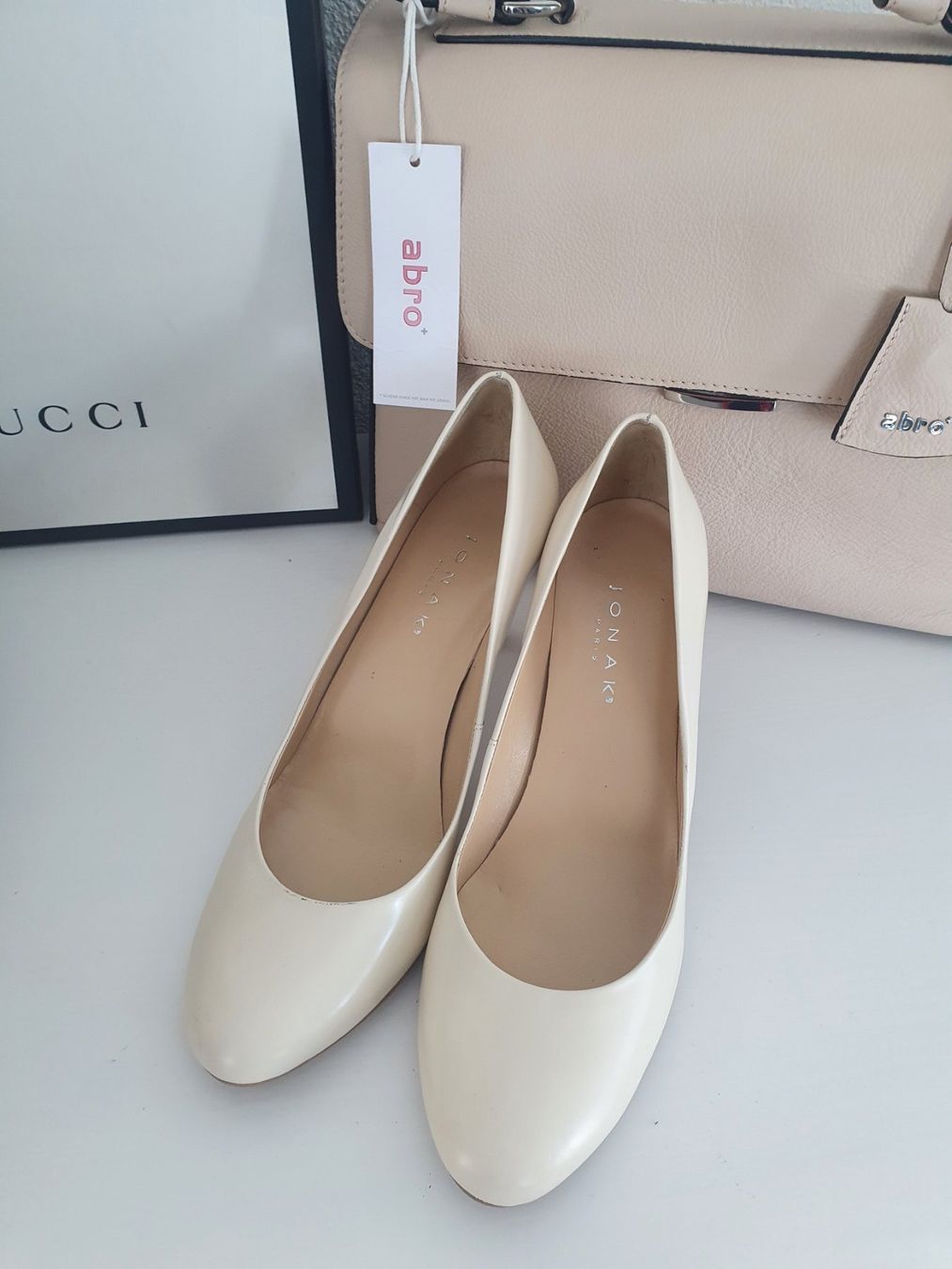 Chaussures femmes: Schuhe Jonak, Größe 40, beige,Leder – Neuf avec emballage d'origine à Zuchwil par ger_ws6t 4