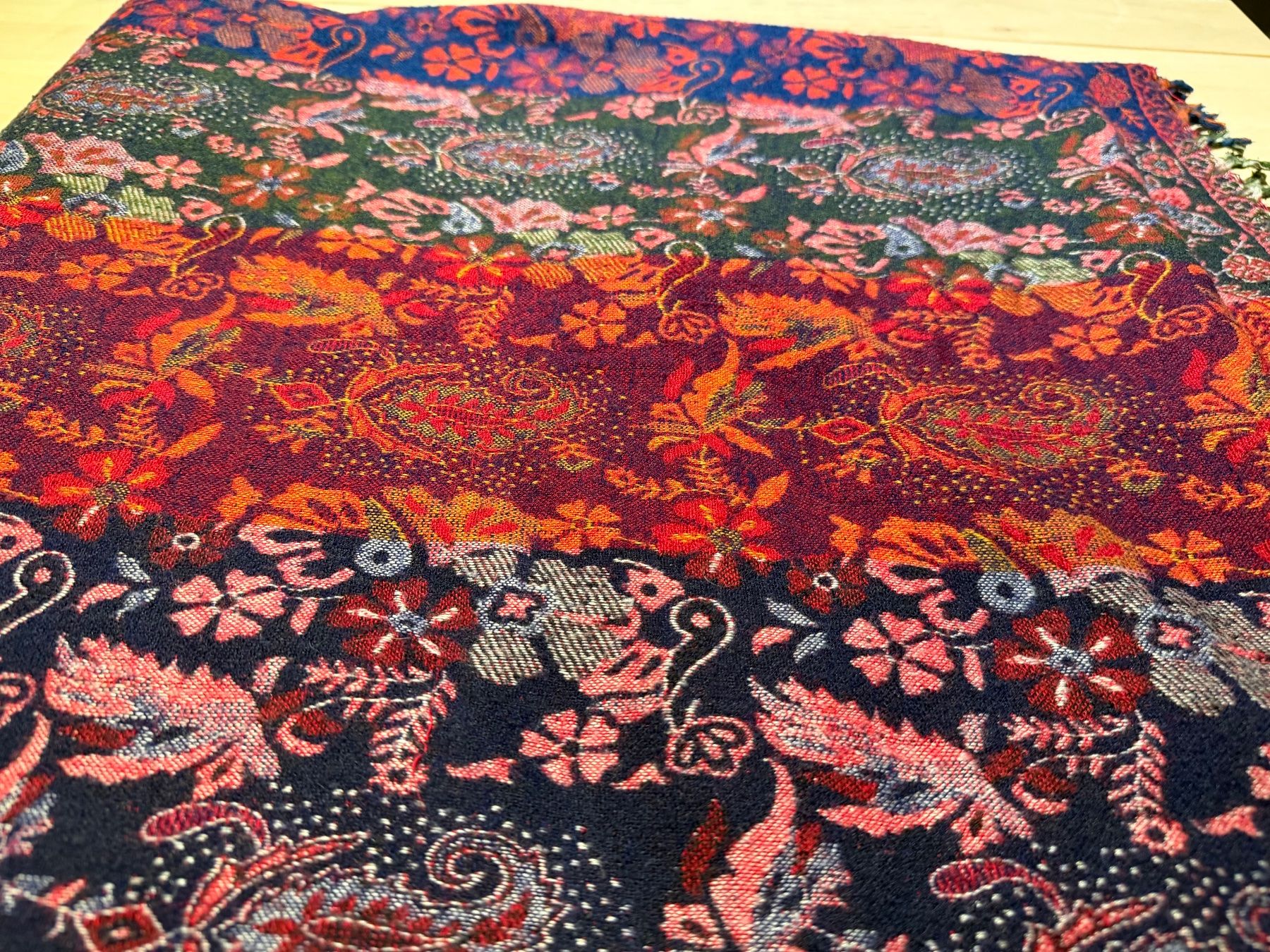 Foulard & Sciarpe: Paisley Woll Schal – Usato da Thun venduto da Astralbern 5